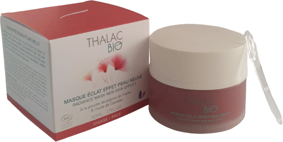 Masque clat effet peau neuve